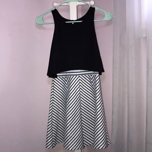 Black Stripped Dress!